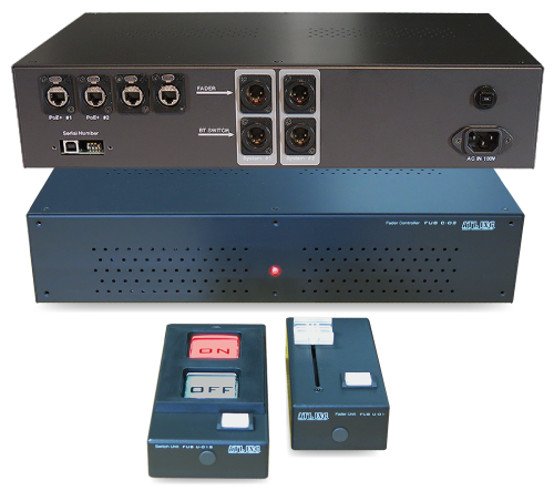 FUB C-02/U-01F/U-01S | VCA連動 PoE駆動 FU ユニット